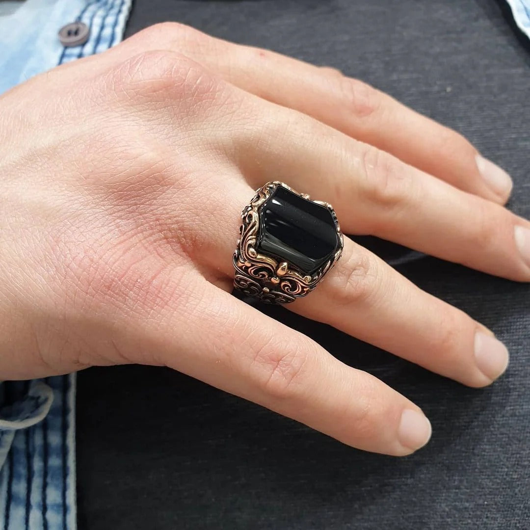 925 Sterling Silver Oxidized Men's Jewelry