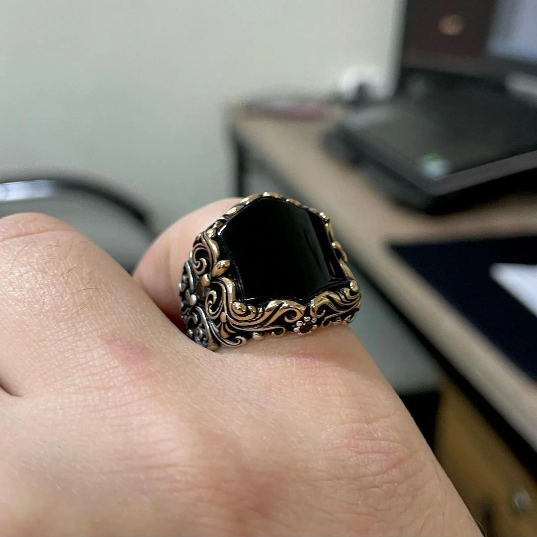 925 Sterling Silver Oxidized Men's Jewelry