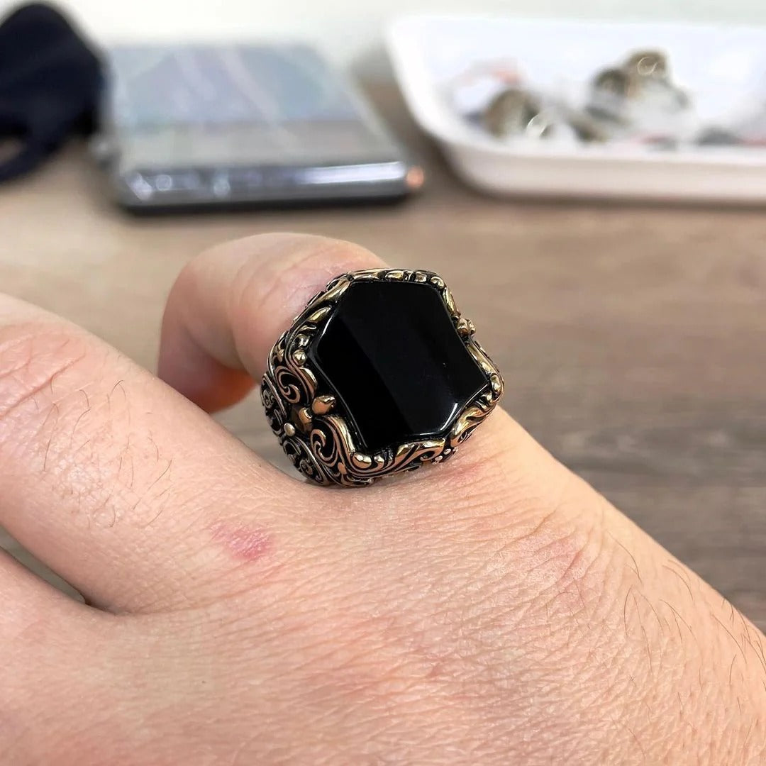 925 Sterling Silver Oxidized Men's Jewelry
