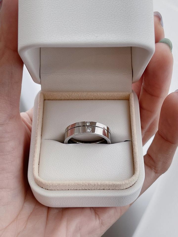 Personalized Couple Ring 925 Silver