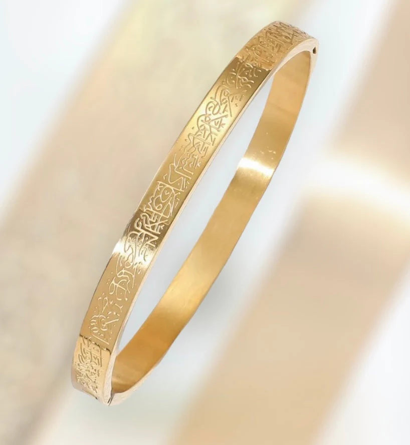 Round Cuff Bangle Bracelet