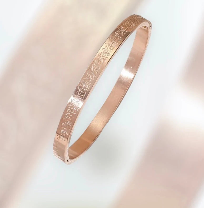 Round Cuff Bangle Bracelet