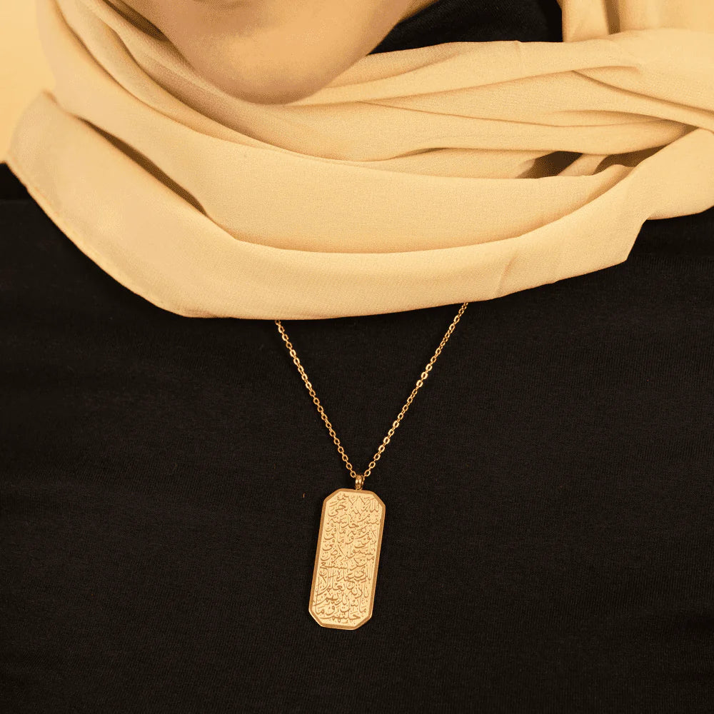 Tag Islamic Necklace Men & Women
