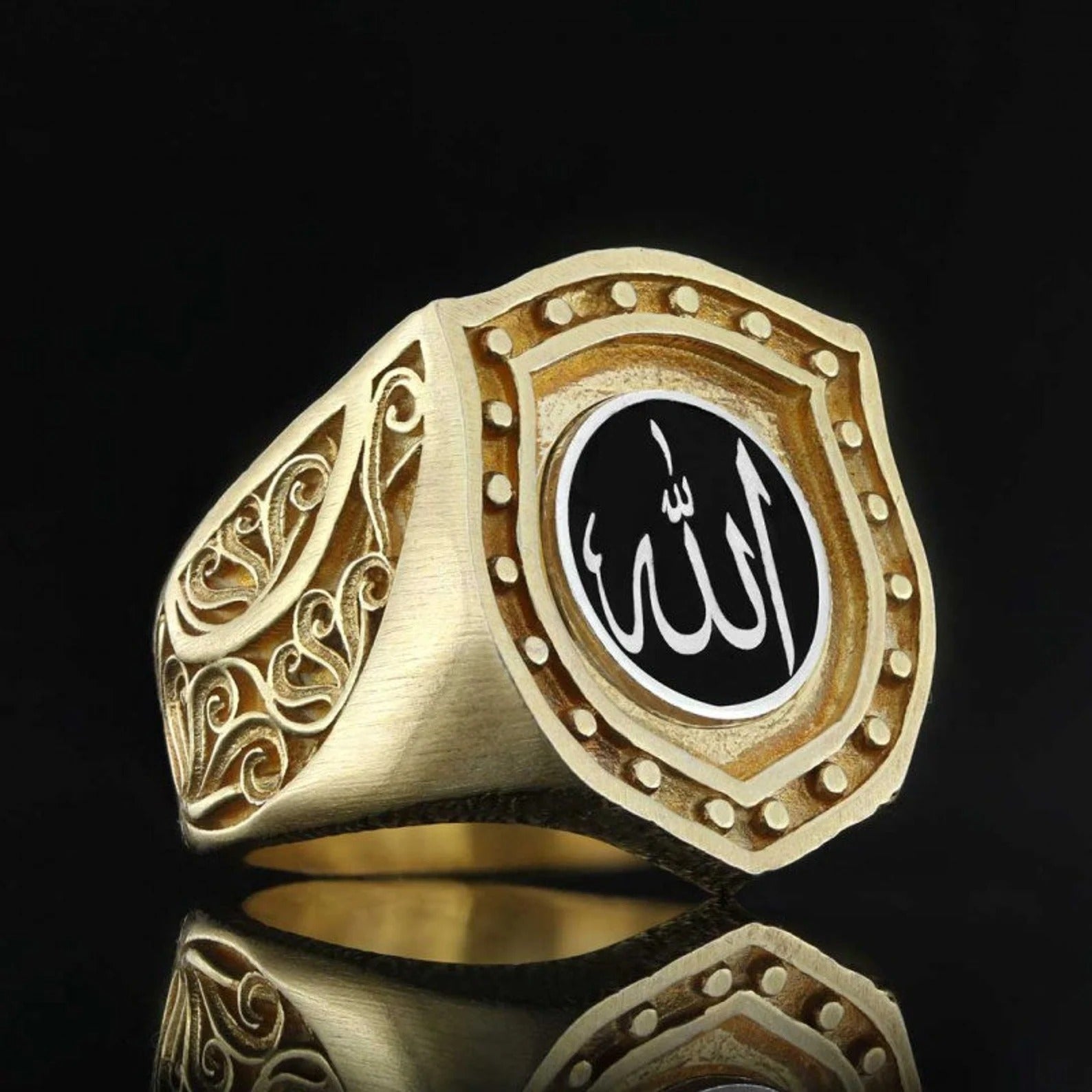 Sterling silver islamic rings