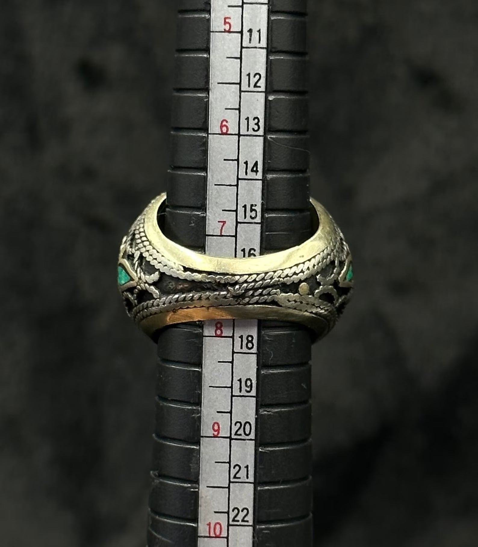 Very Beautiful Solid Silver Rare Old Ring