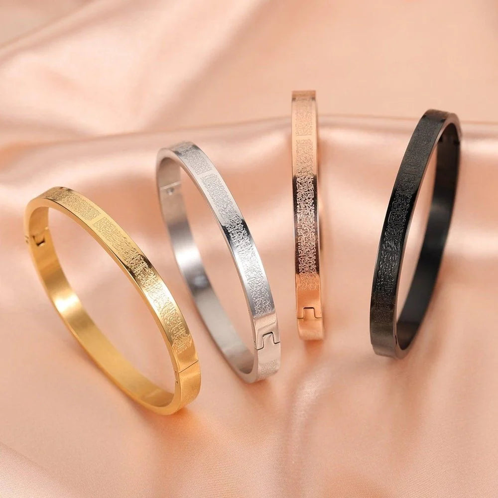 Round Cuff Bangle Bracelet