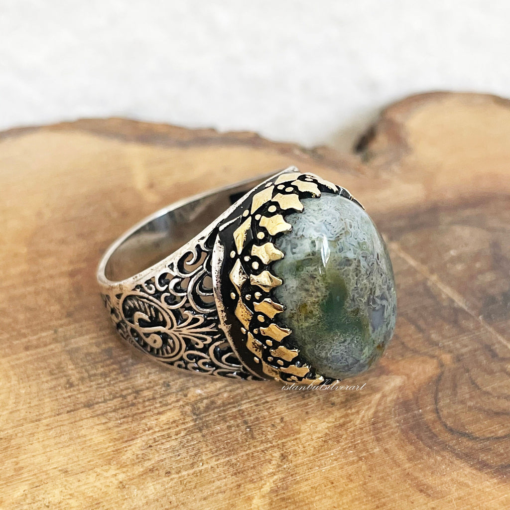 Turkish Handmade Silver Men Ring