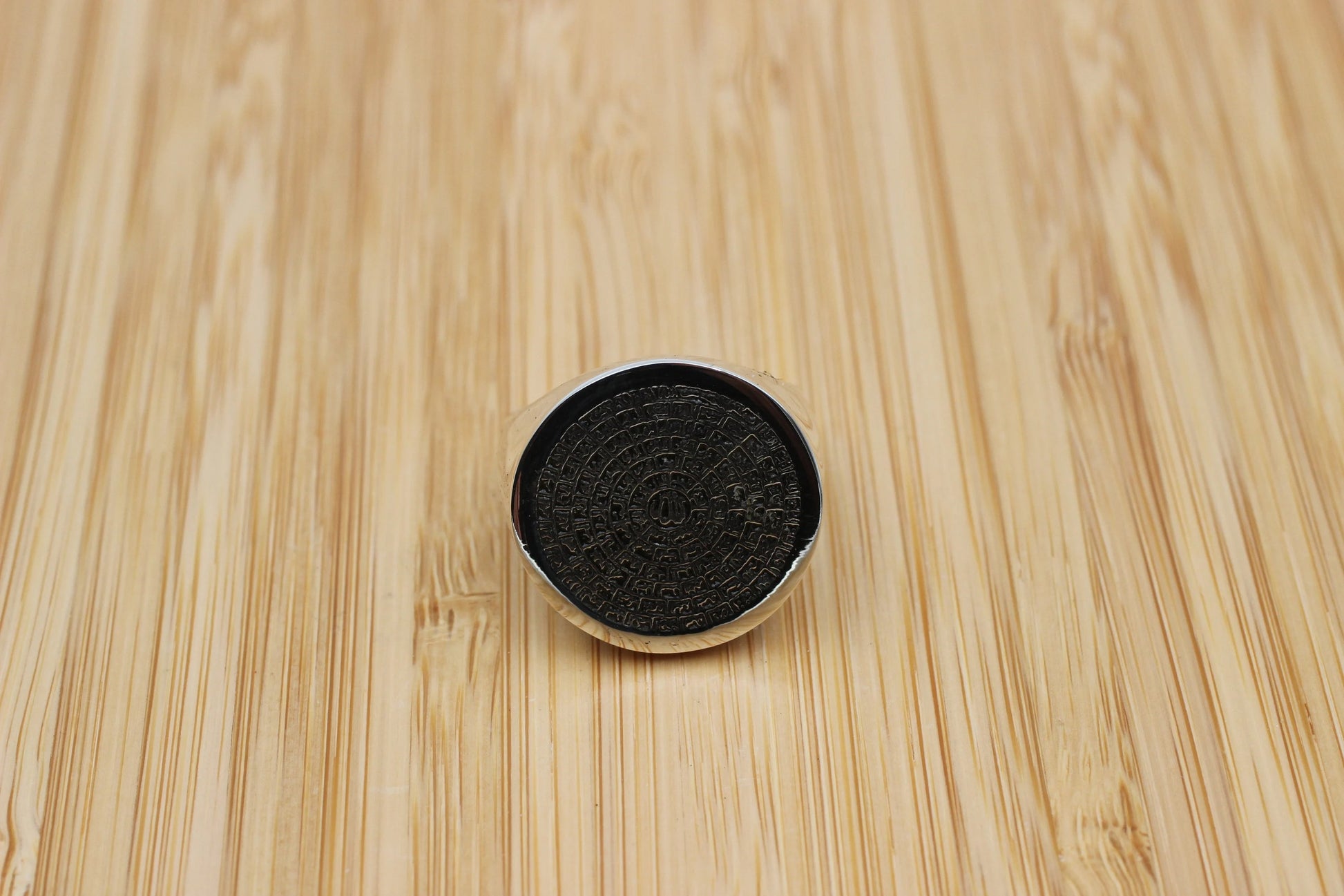 Islamic 99 Name of Allah, Men's Handmade Ring