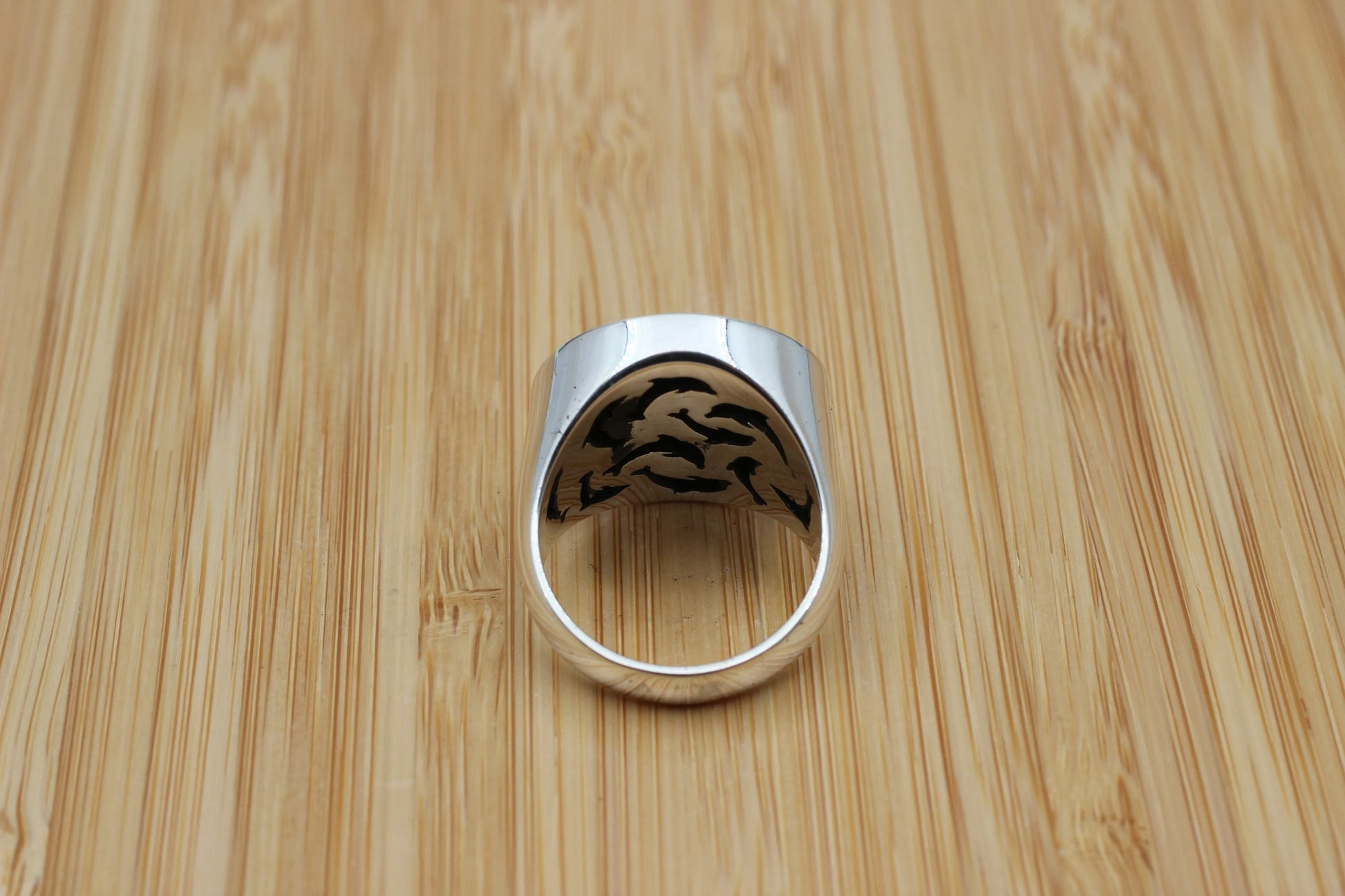 Islamic 99 Name of Allah, Men's Handmade Ring
