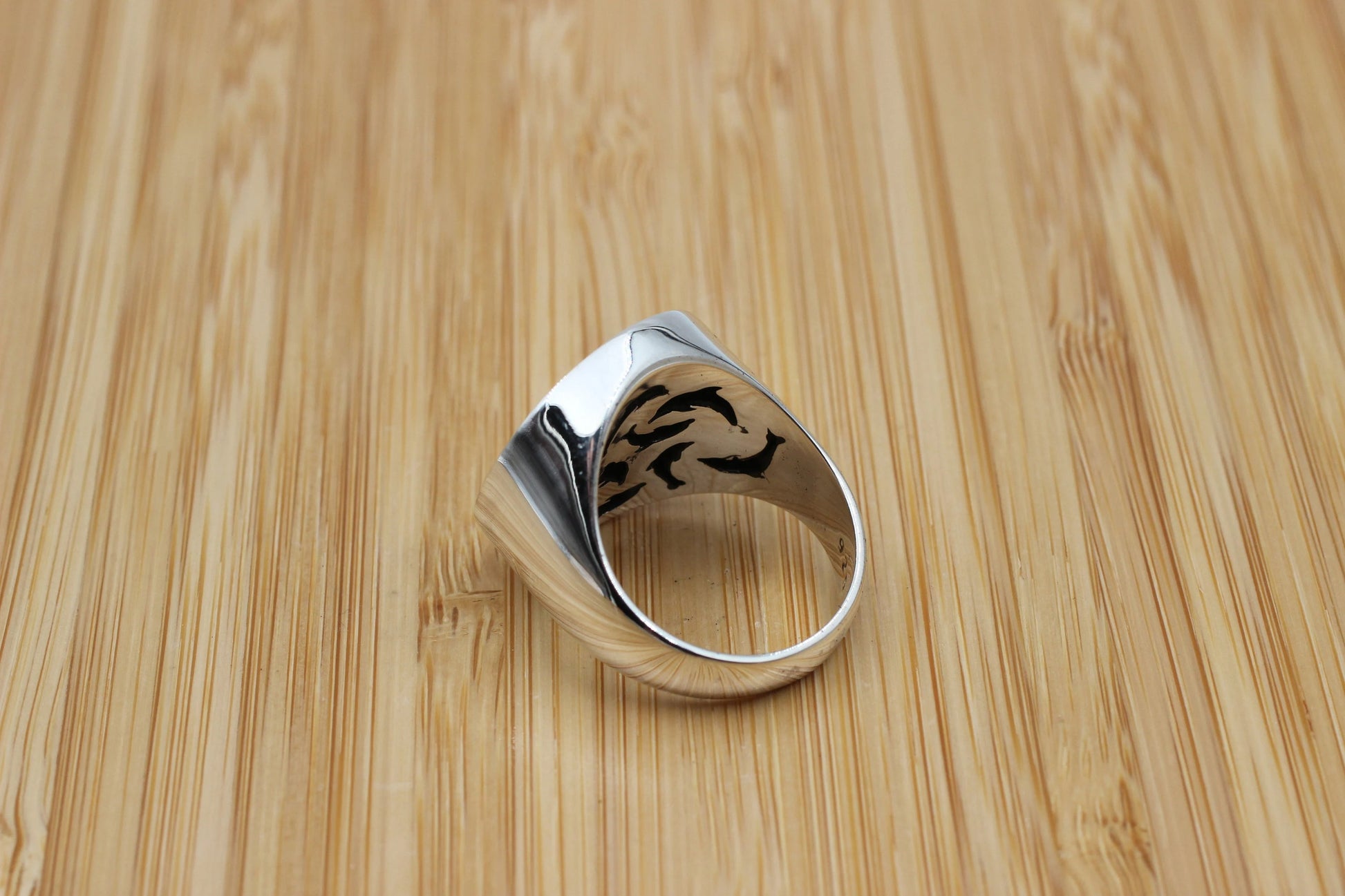 Islamic 99 Name of Allah, Men's Handmade Ring