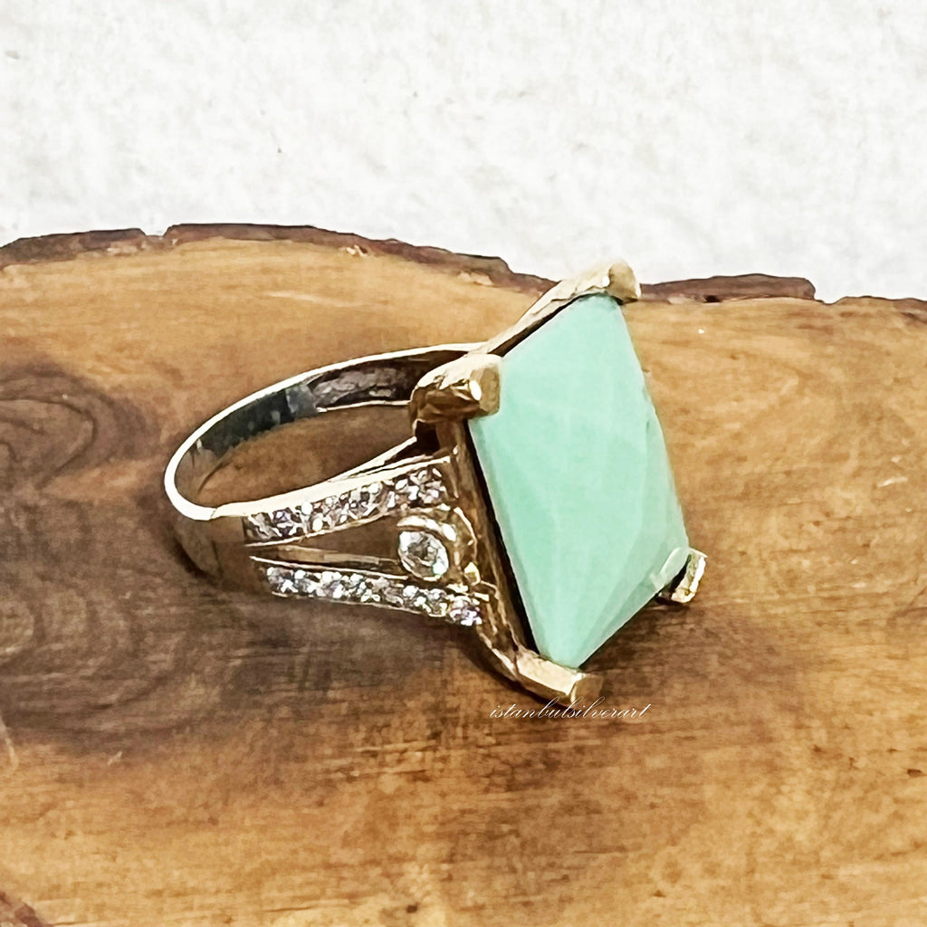 Turkish Handmade Silver Ladies Ring