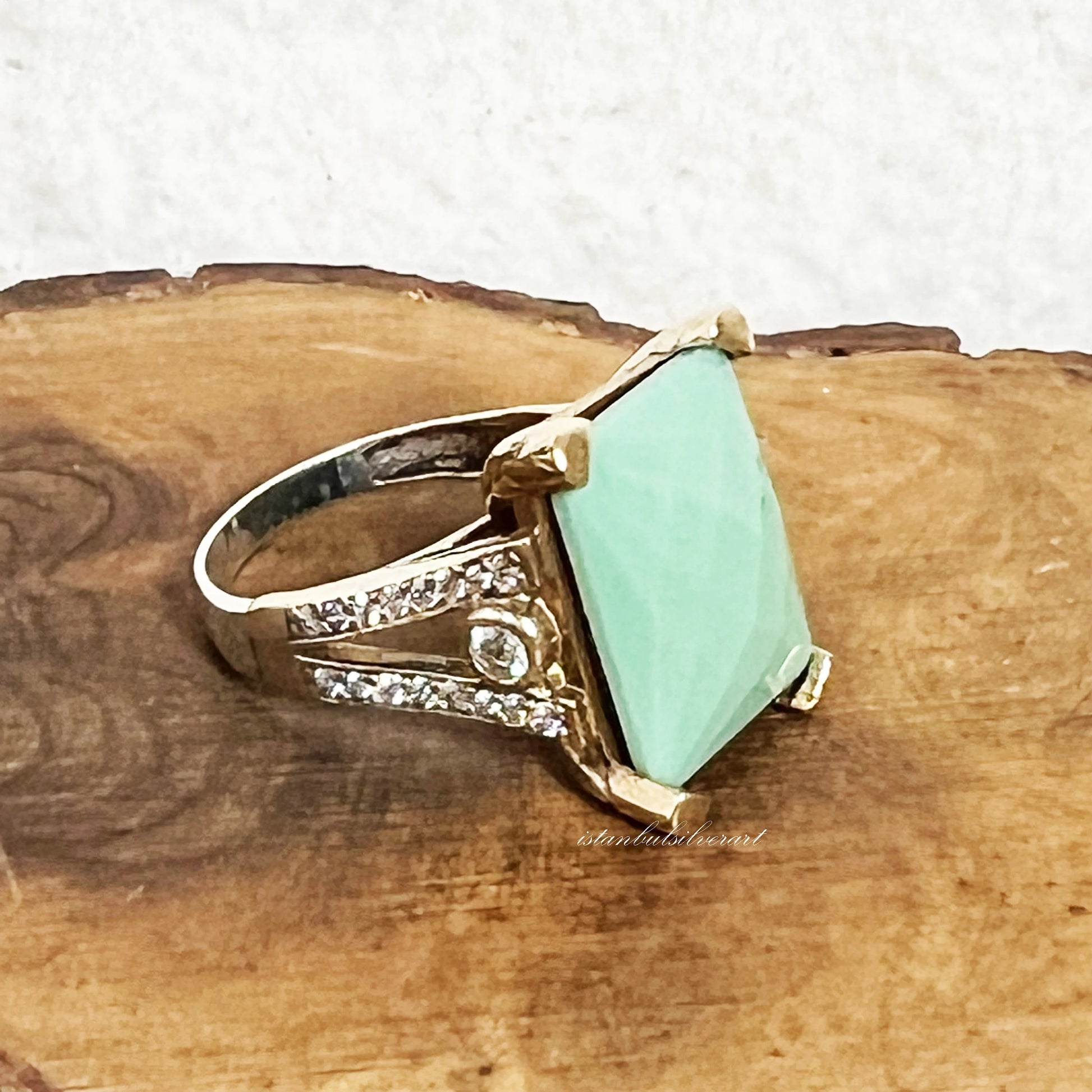 Turkish Handmade Silver Ladies Ring