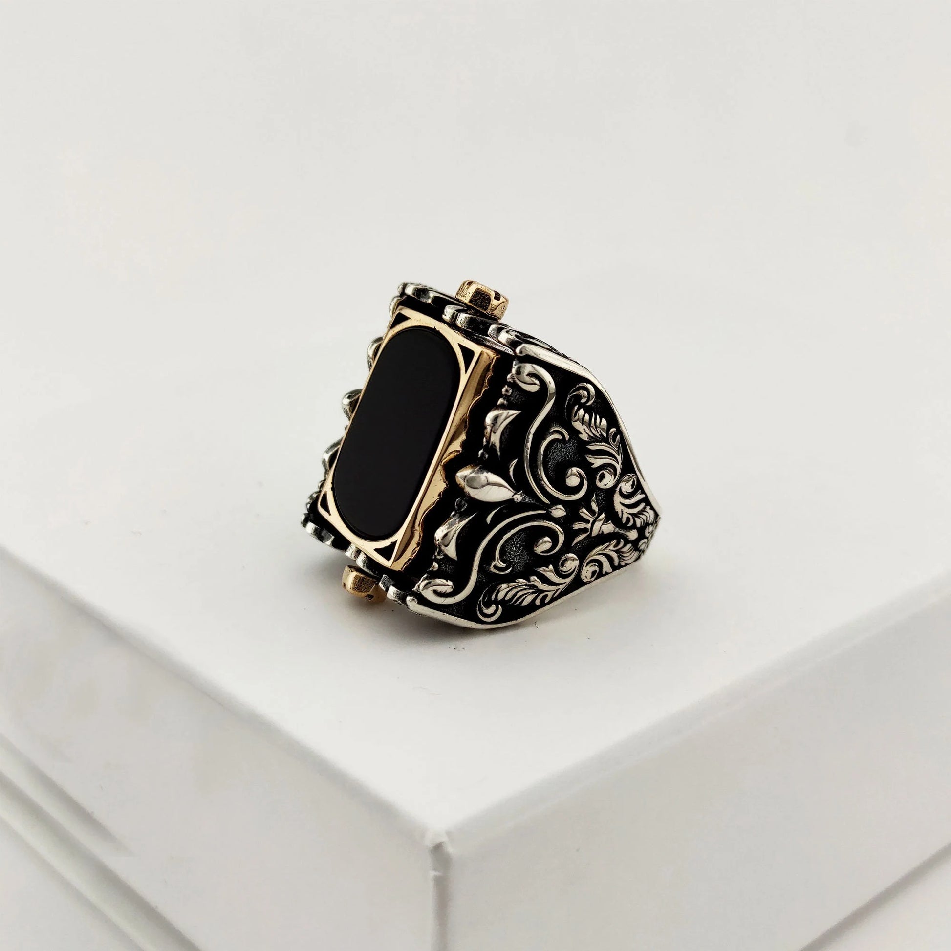 Engraved Kabbalah ring