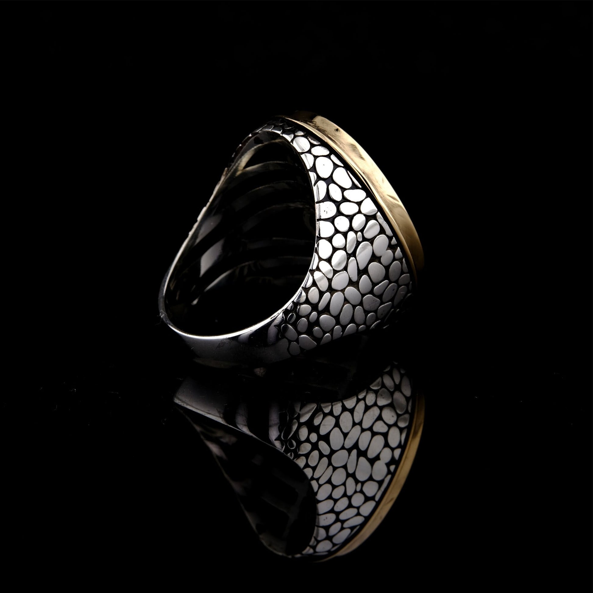 Silver Men Islamic Ring