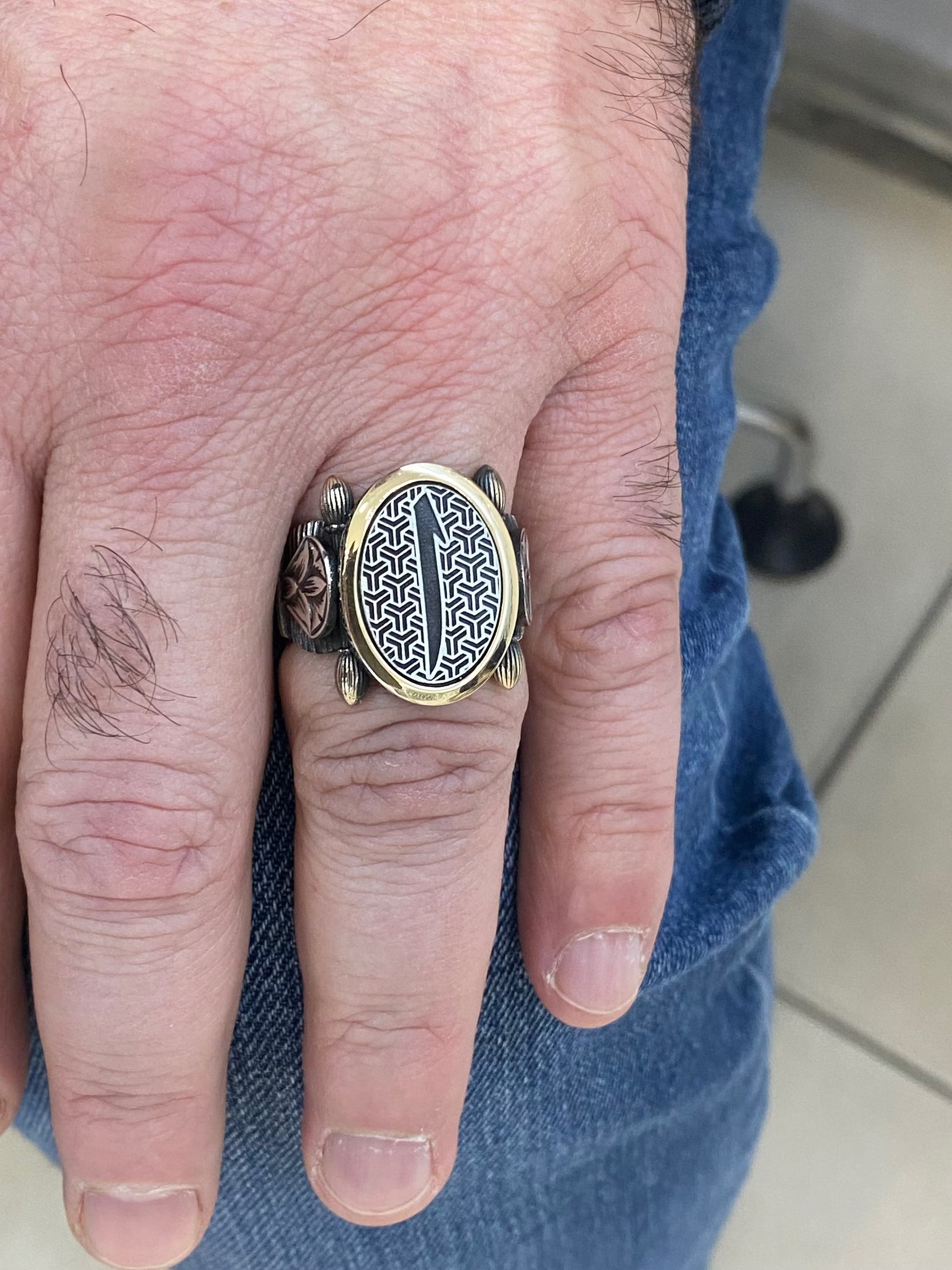 Elif Islamic Ring