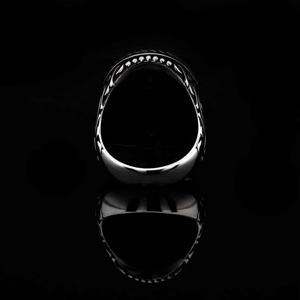 Silver Islamic Ring, Surah Al Falaq Ring