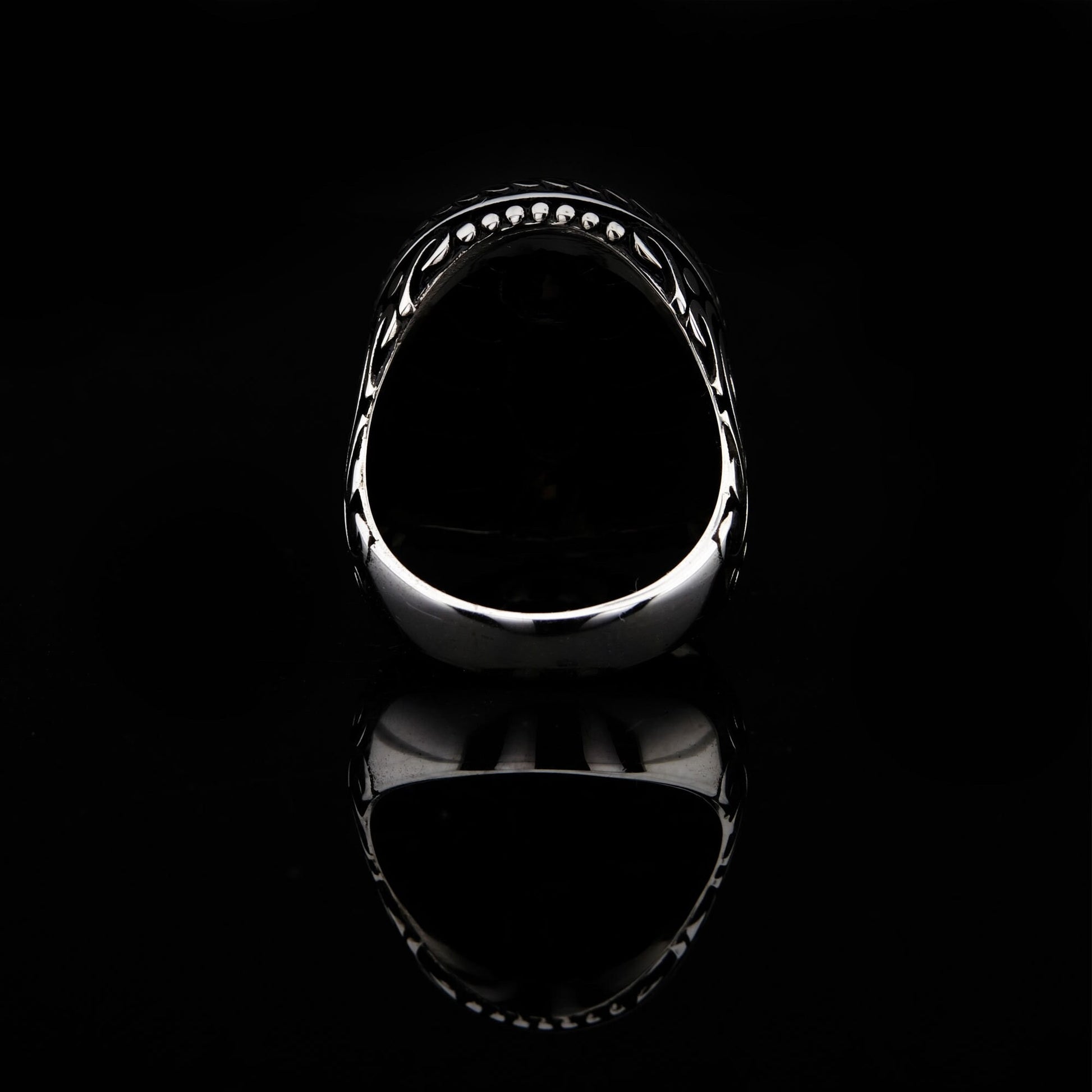 Silver Islamic Ring, Surah Al Falaq Ring