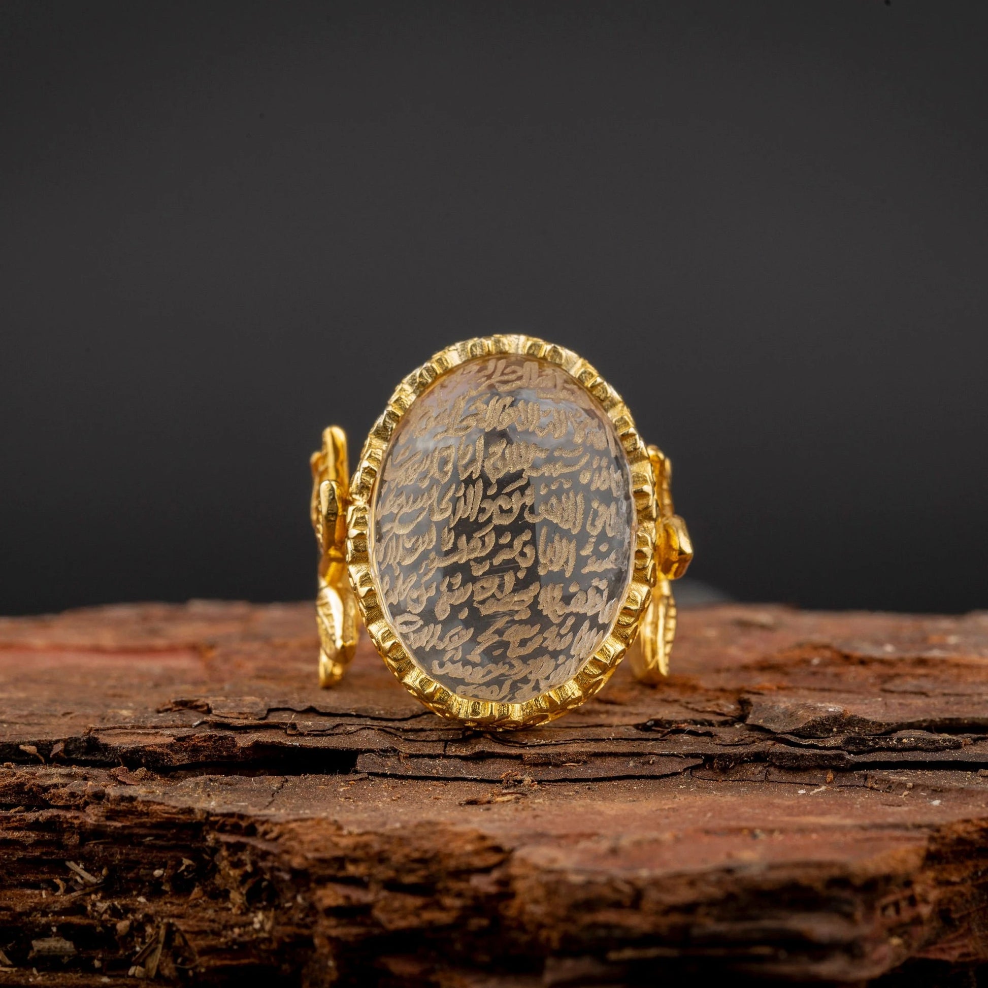 Najaf Gold Plated Silver Women Ring