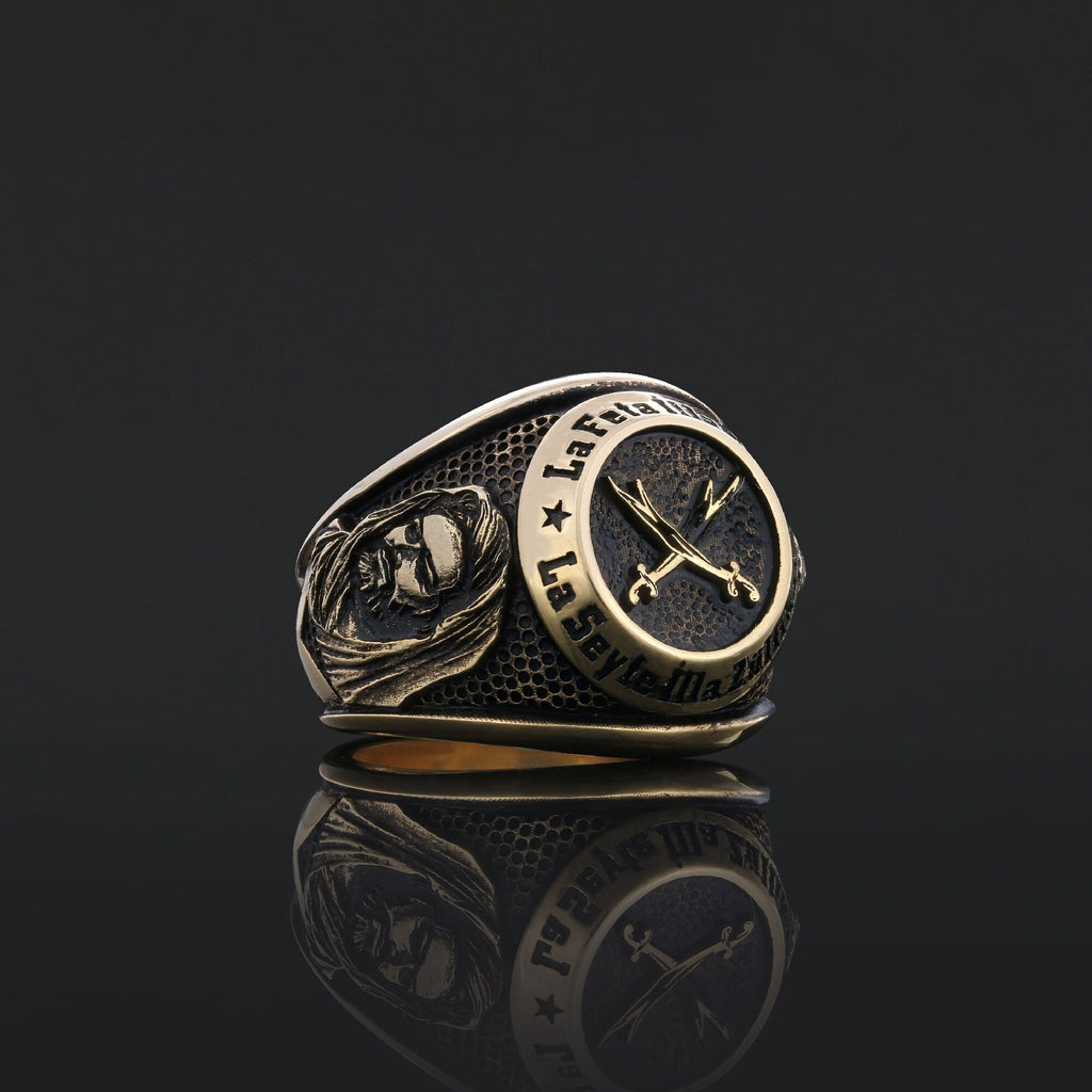 Dhulfiqar Sword Round Ring