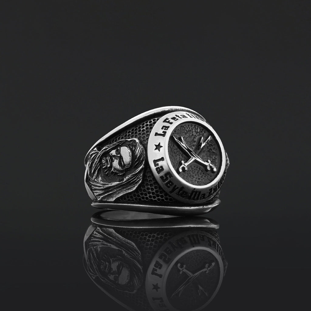 Dhulfiqar Sword Round Ring