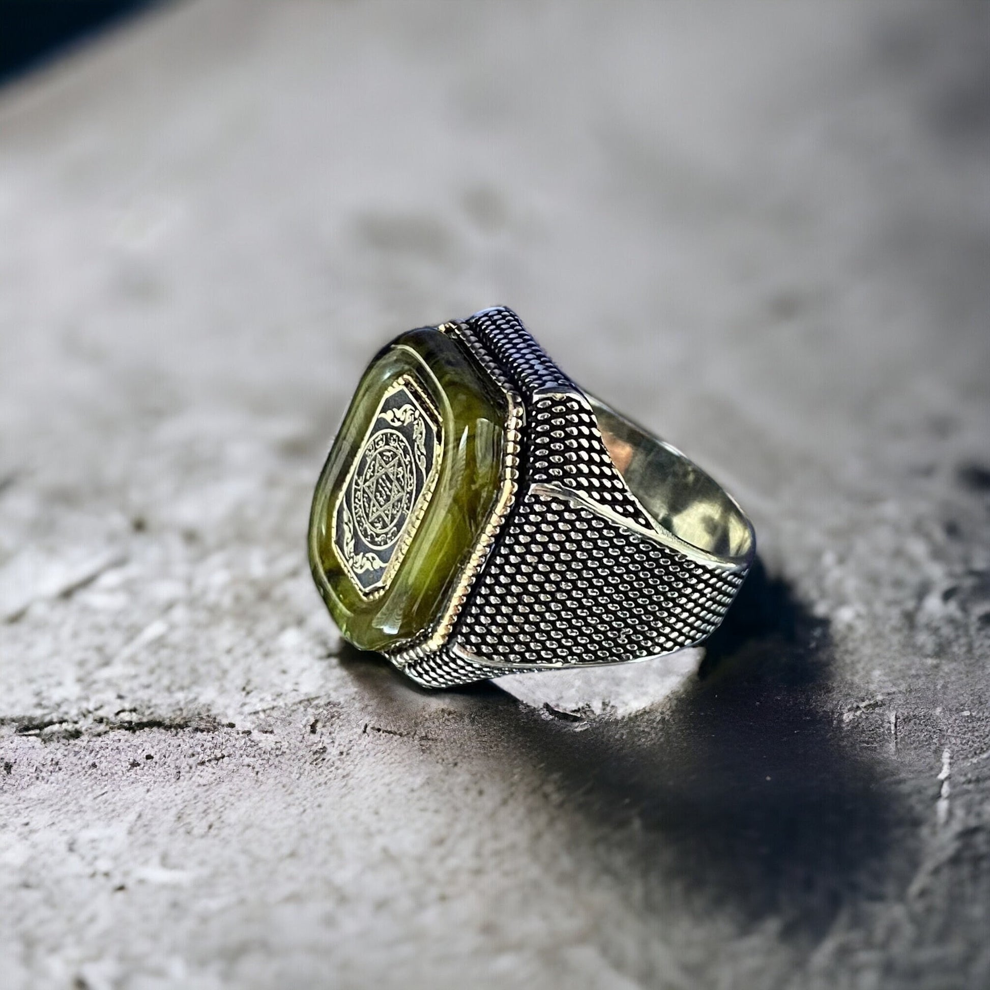 Seal of Solomon Silver Ring