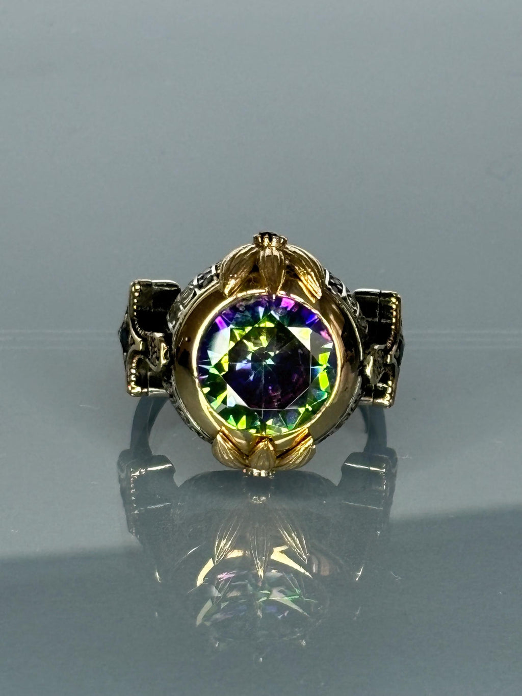 Handmade Turkish 925 Sterling Silver Men's Ring