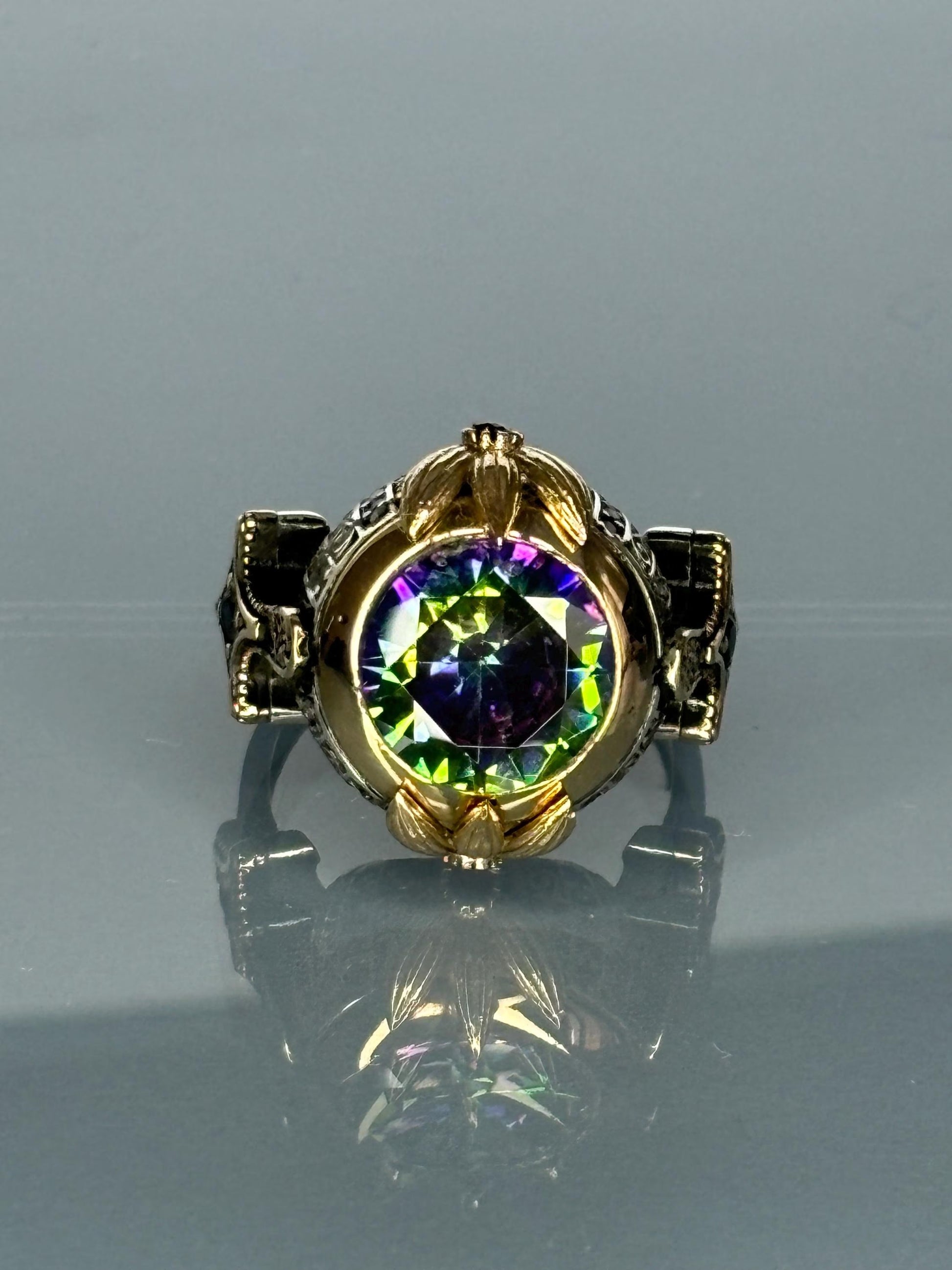 Handmade Turkish 925 Sterling Silver Men's Ring