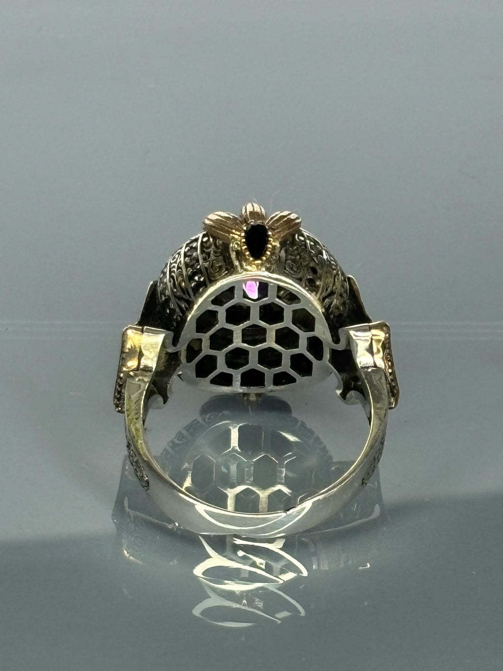 Handmade Turkish 925 Sterling Silver Men's Ring