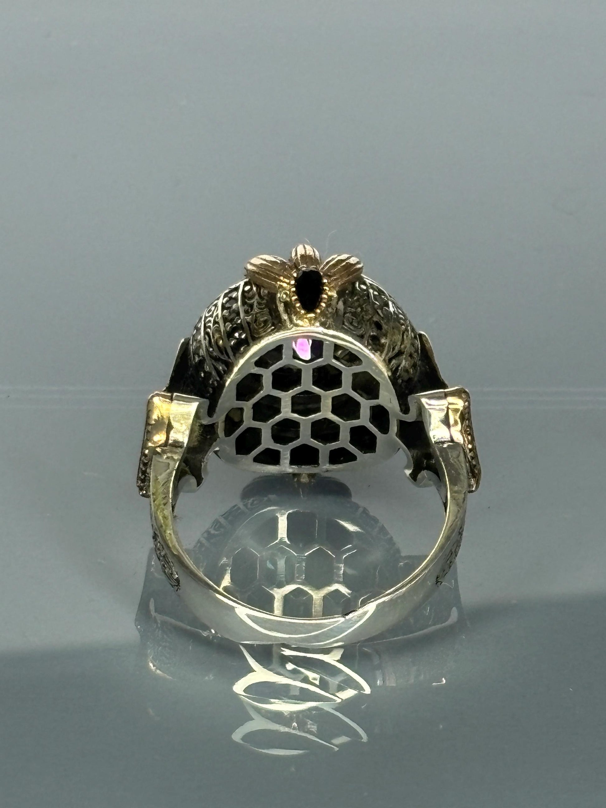 Handmade Turkish 925 Sterling Silver Men's Ring