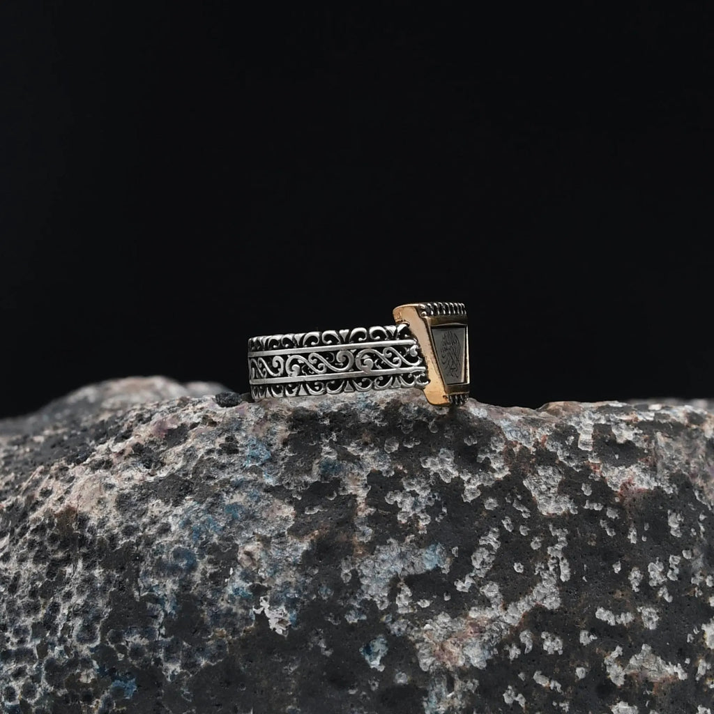Seal of Prophet Muhammad Silver Turkish Ring