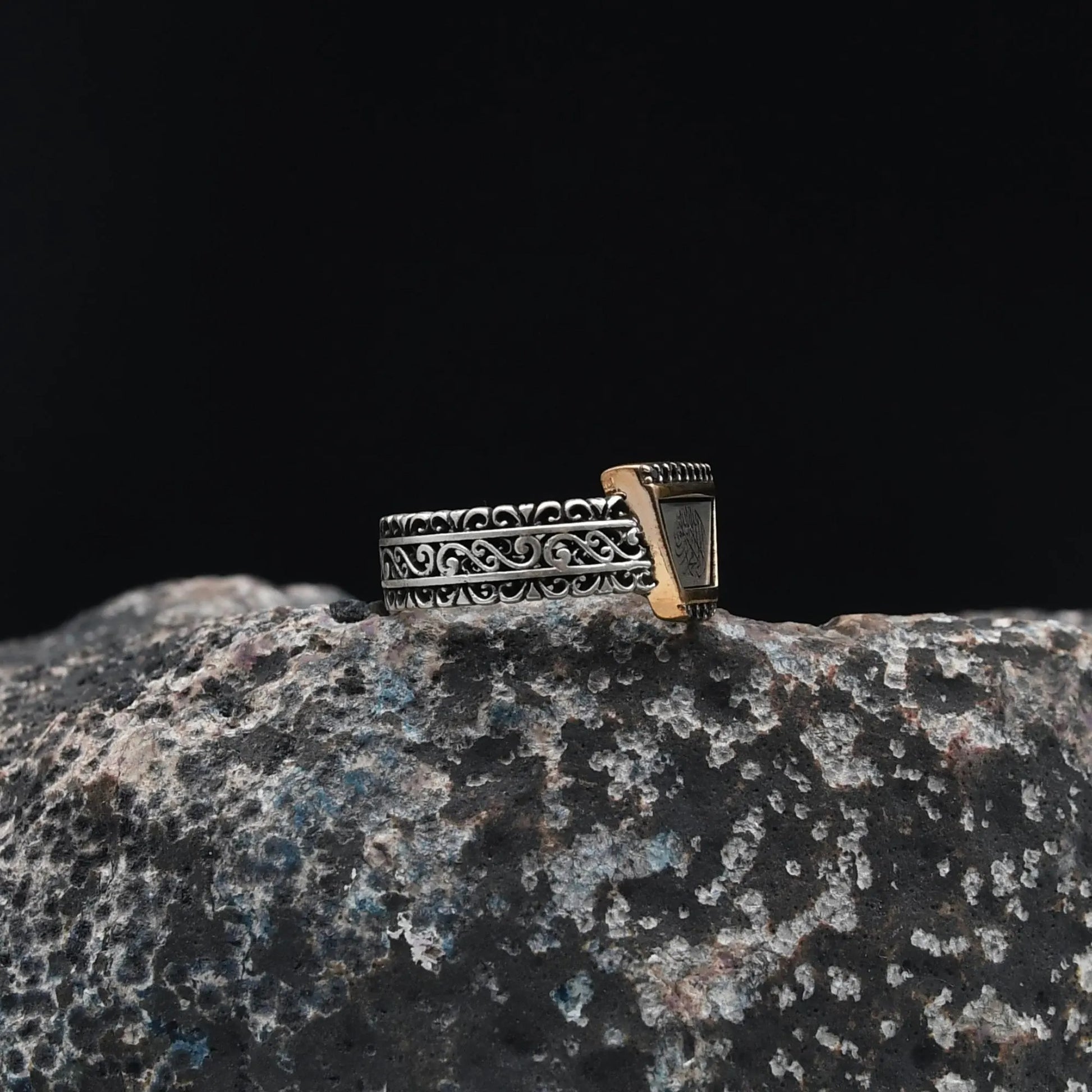 Seal of Prophet Muhammad Silver Turkish Ring