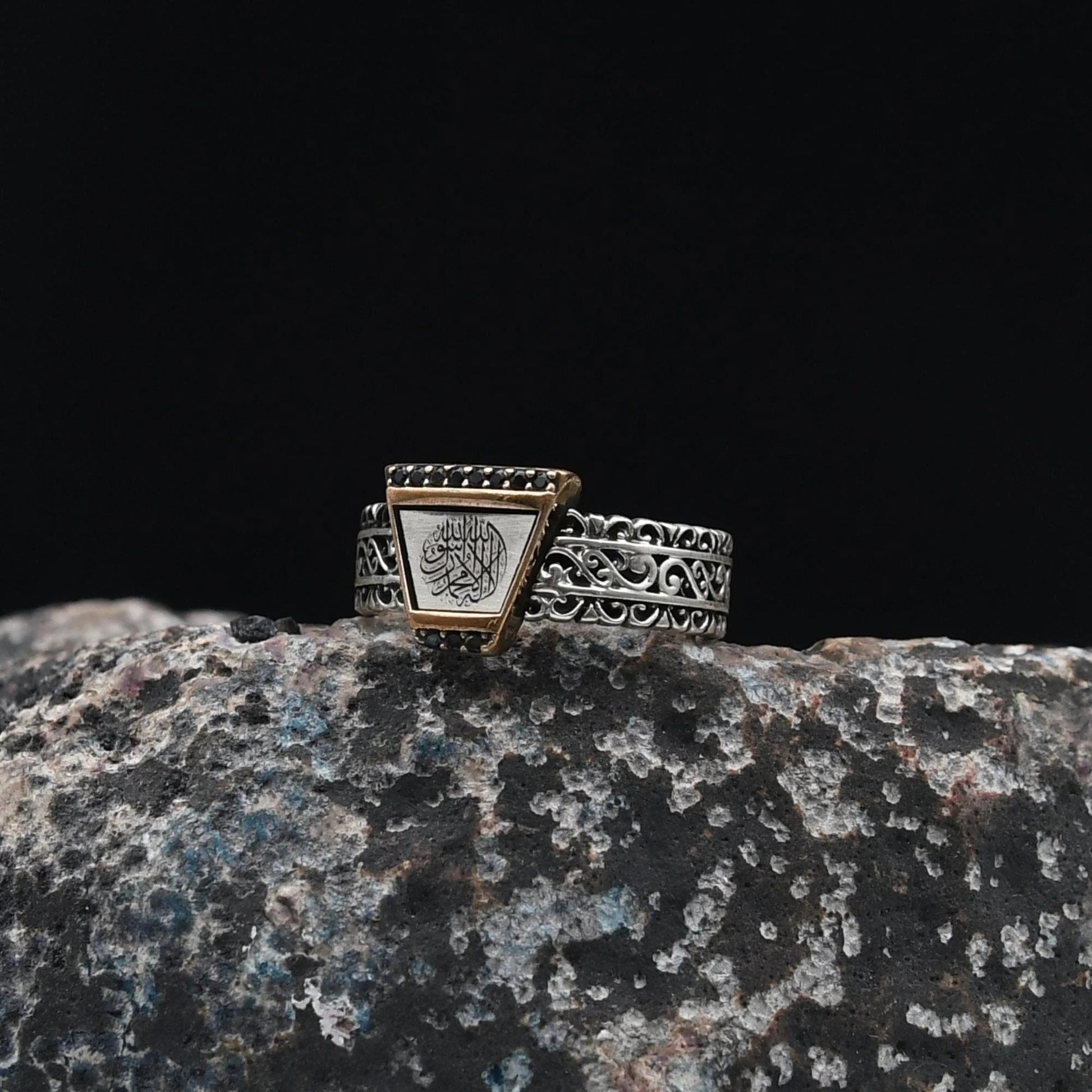 Seal of Prophet Muhammad Silver Turkish Ring