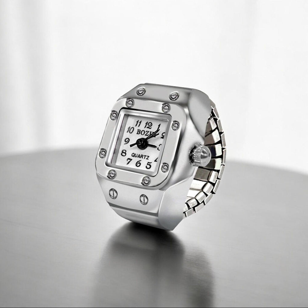 Punk Retro Watch Ring