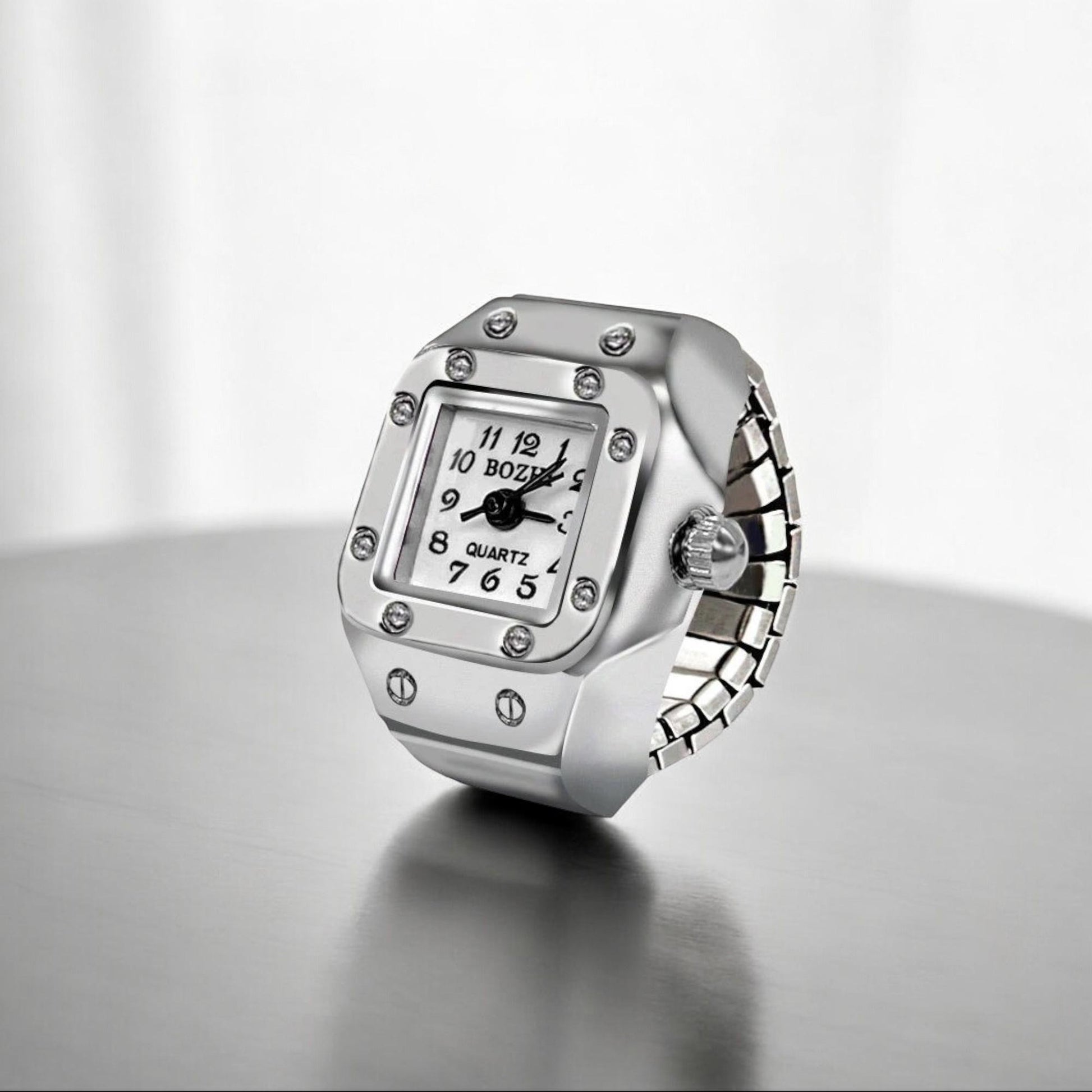 Punk Retro Watch Ring