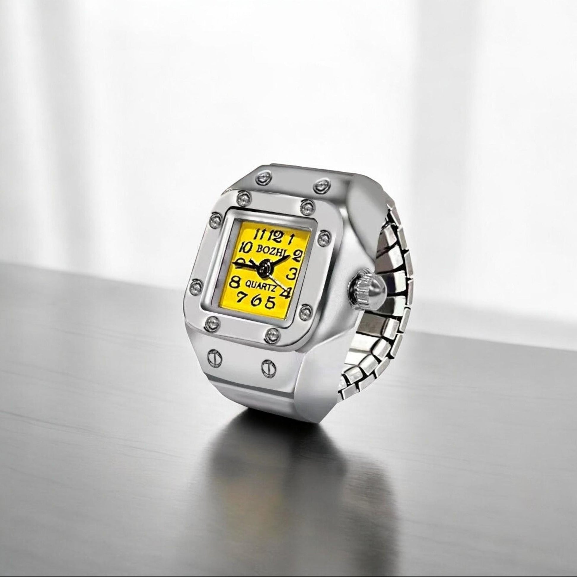 Punk Retro Watch Ring