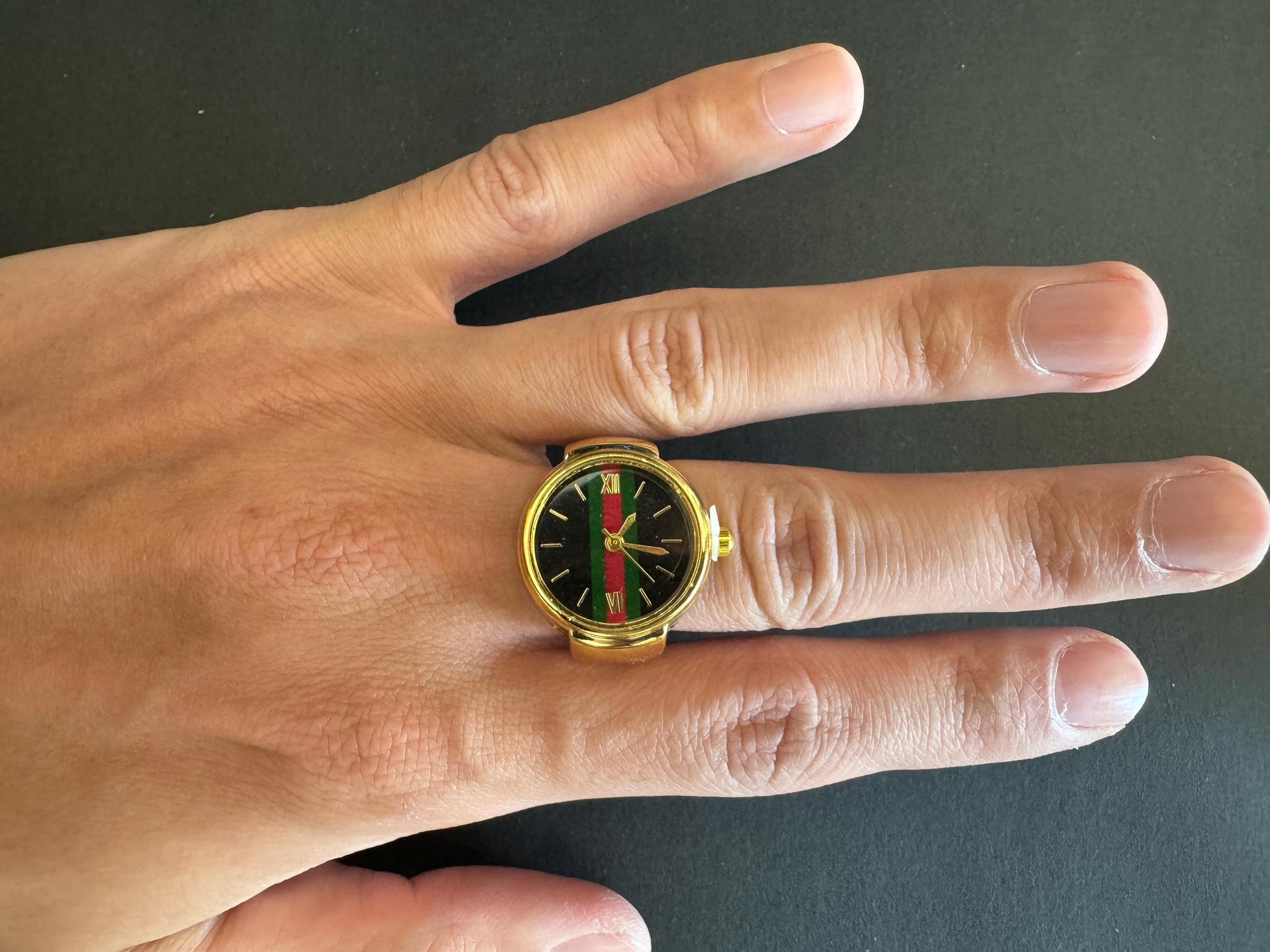 Mini Vintage Watch Ring
