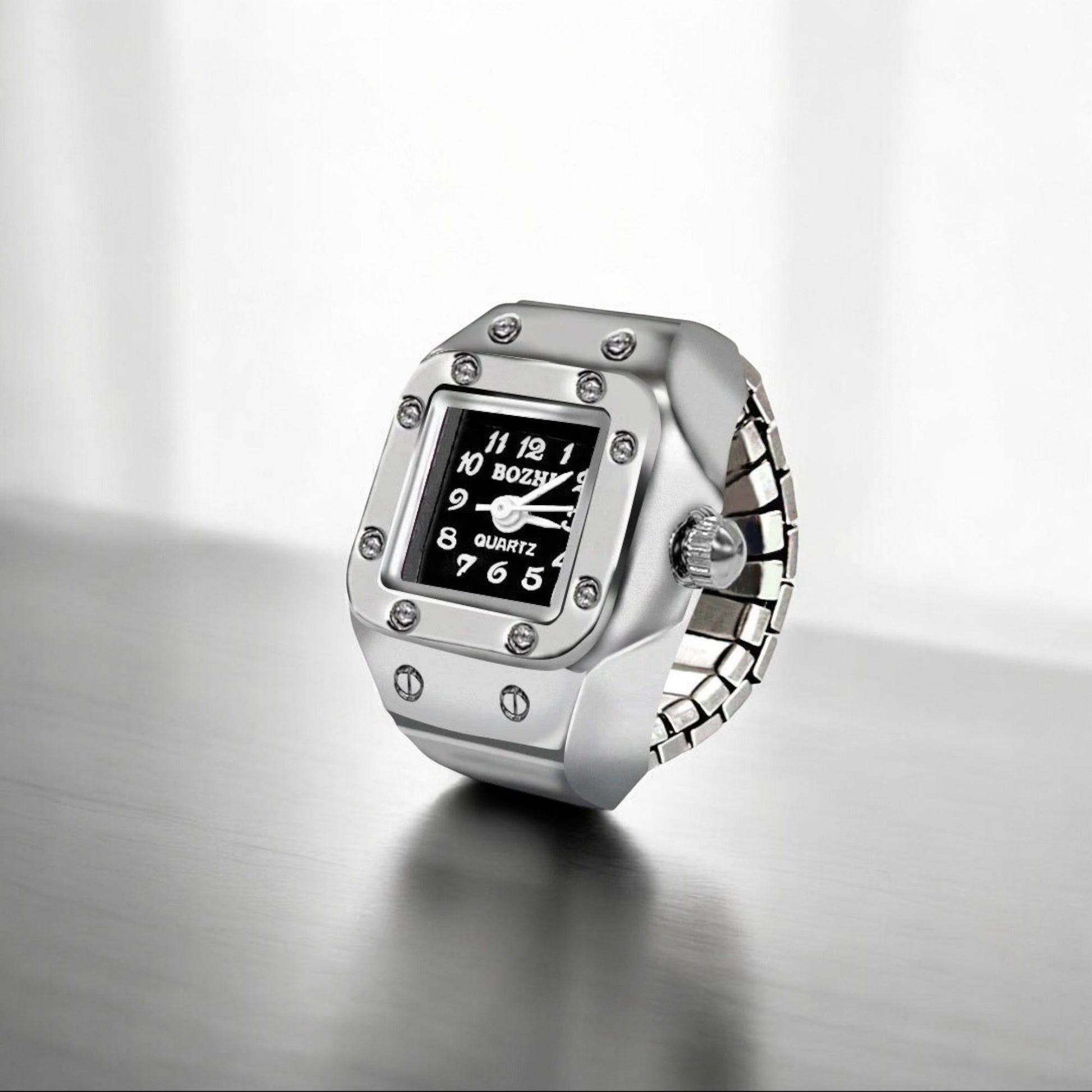 Punk Retro Watch Ring