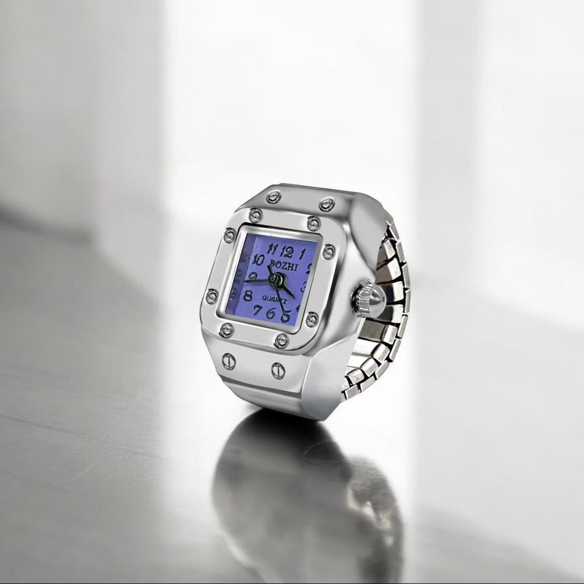 Punk Retro Watch Ring