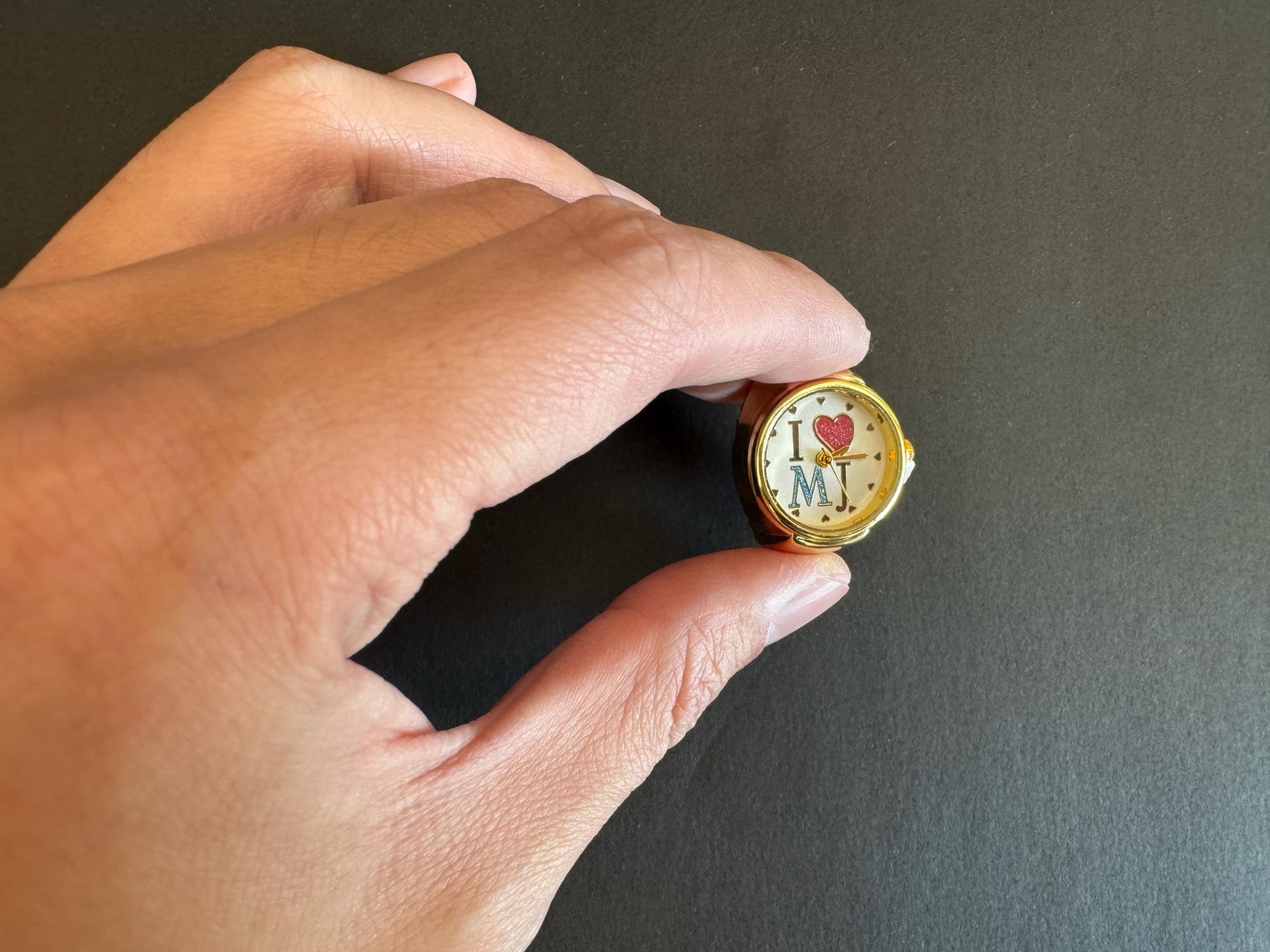 Eiffel Tower Watch Ring