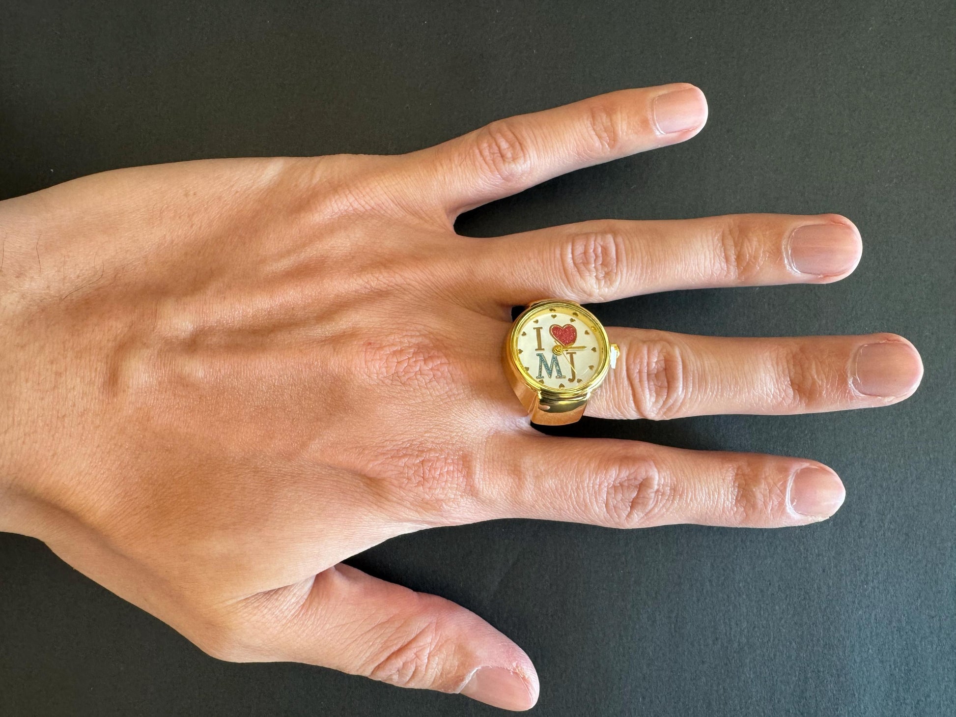 Eiffel Tower Watch Ring