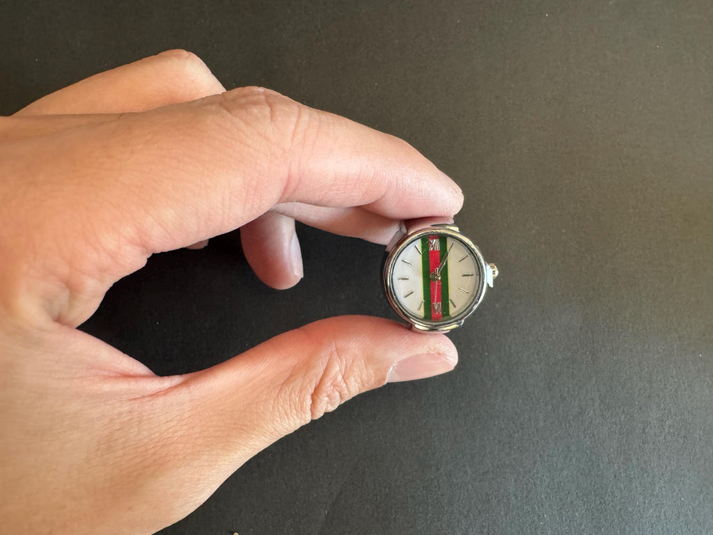 Mini Vintage Watch Ring