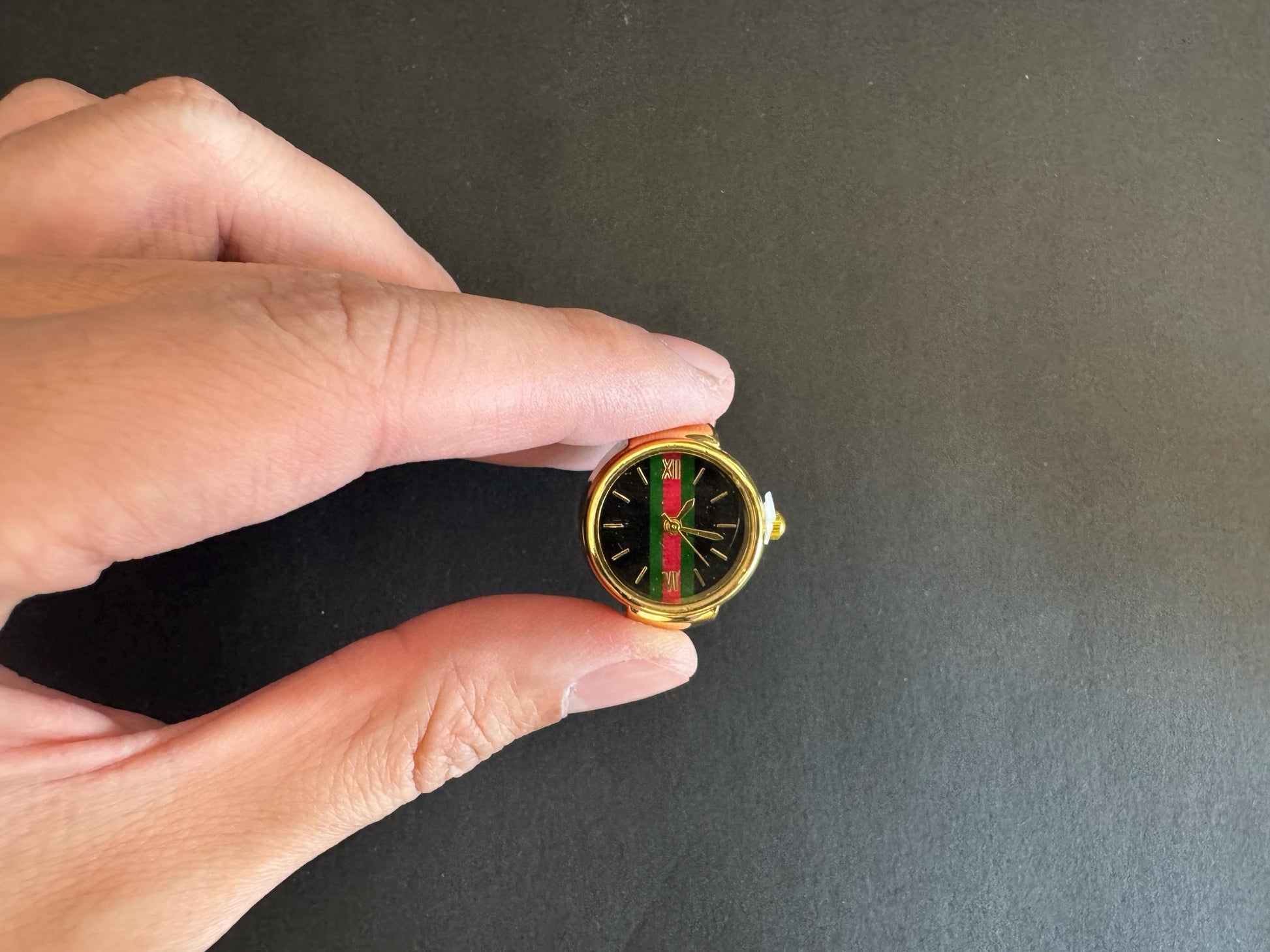 Mini Vintage Watch Ring