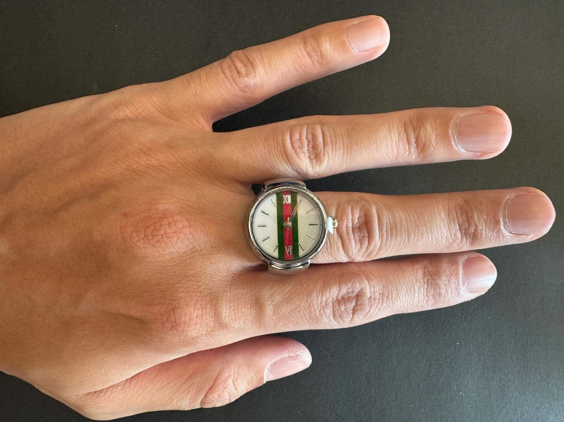 Mini Vintage Watch Ring