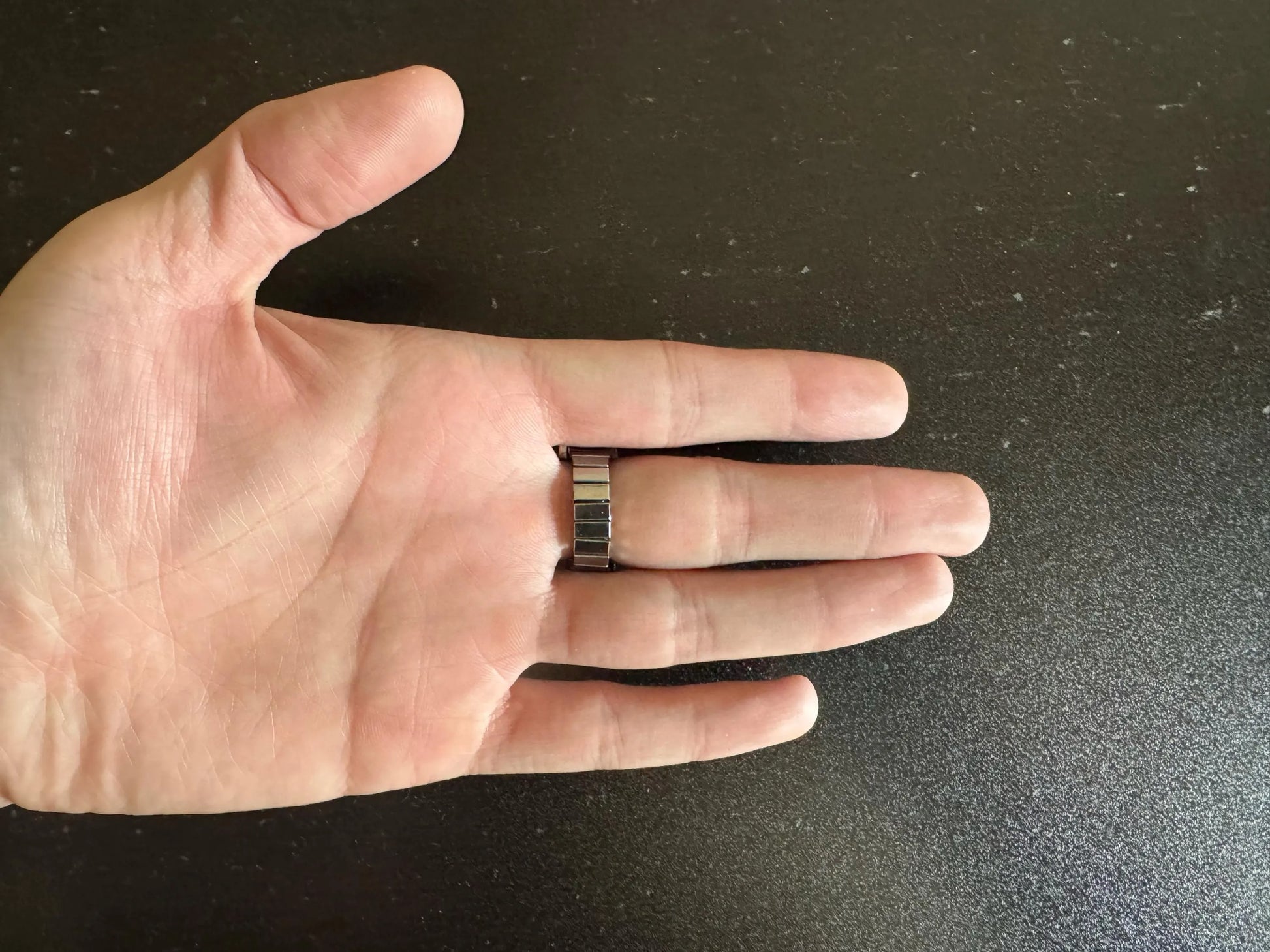 Silver Mini Vintage Watch Ring