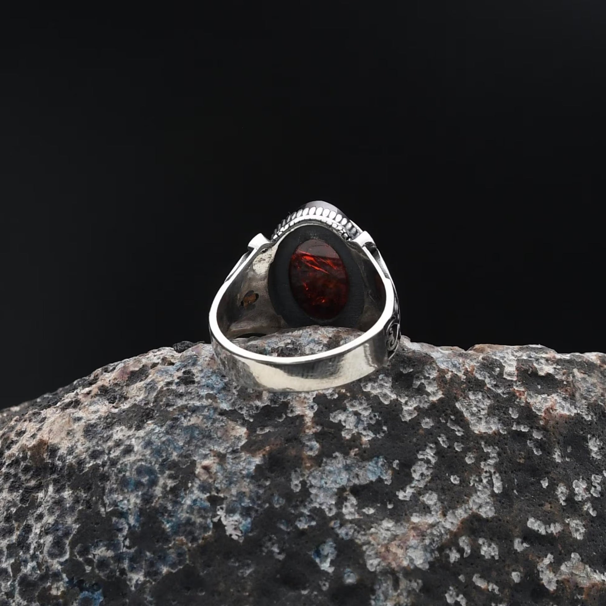 Moon and Star Ring