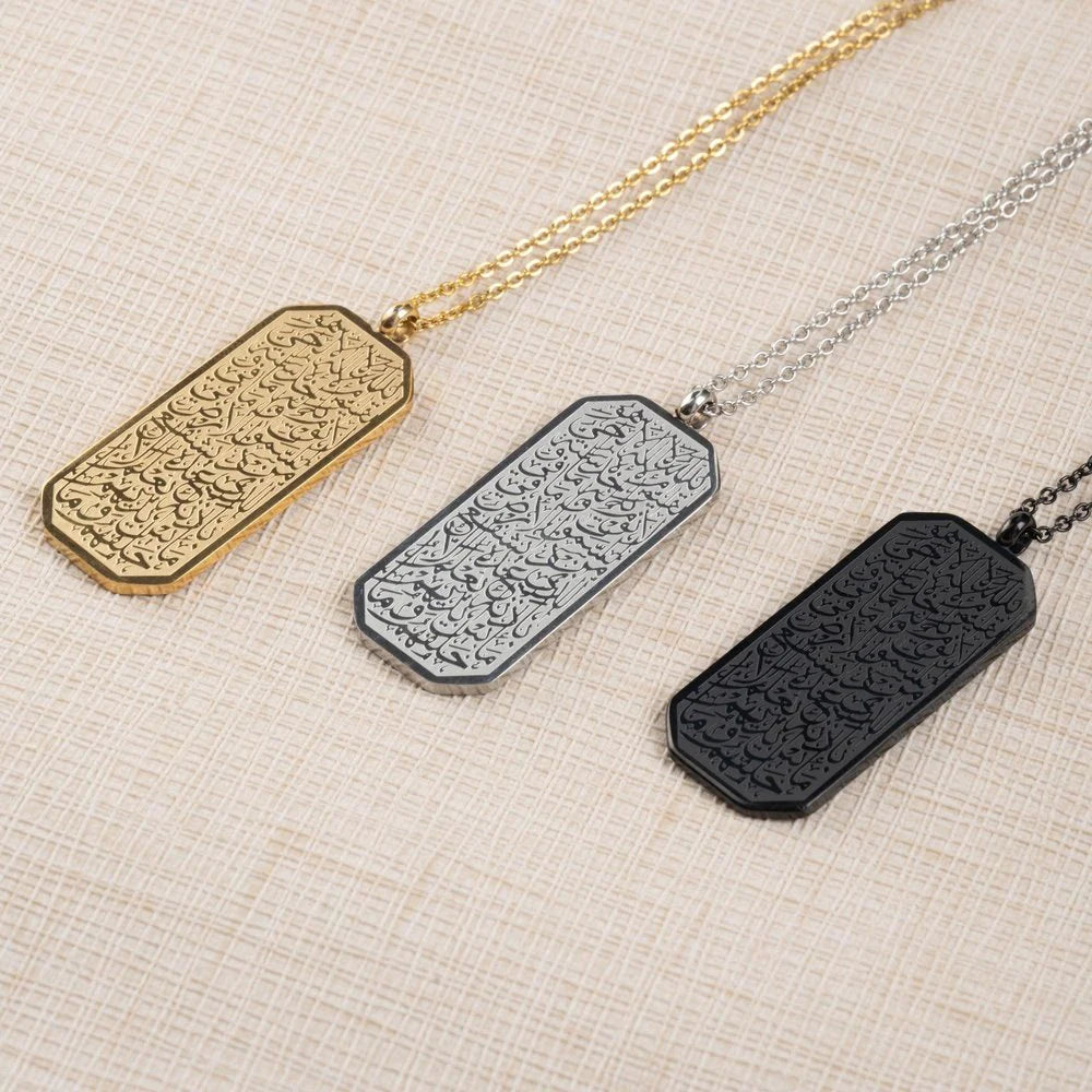 Tag Islamic Necklace Men & Women