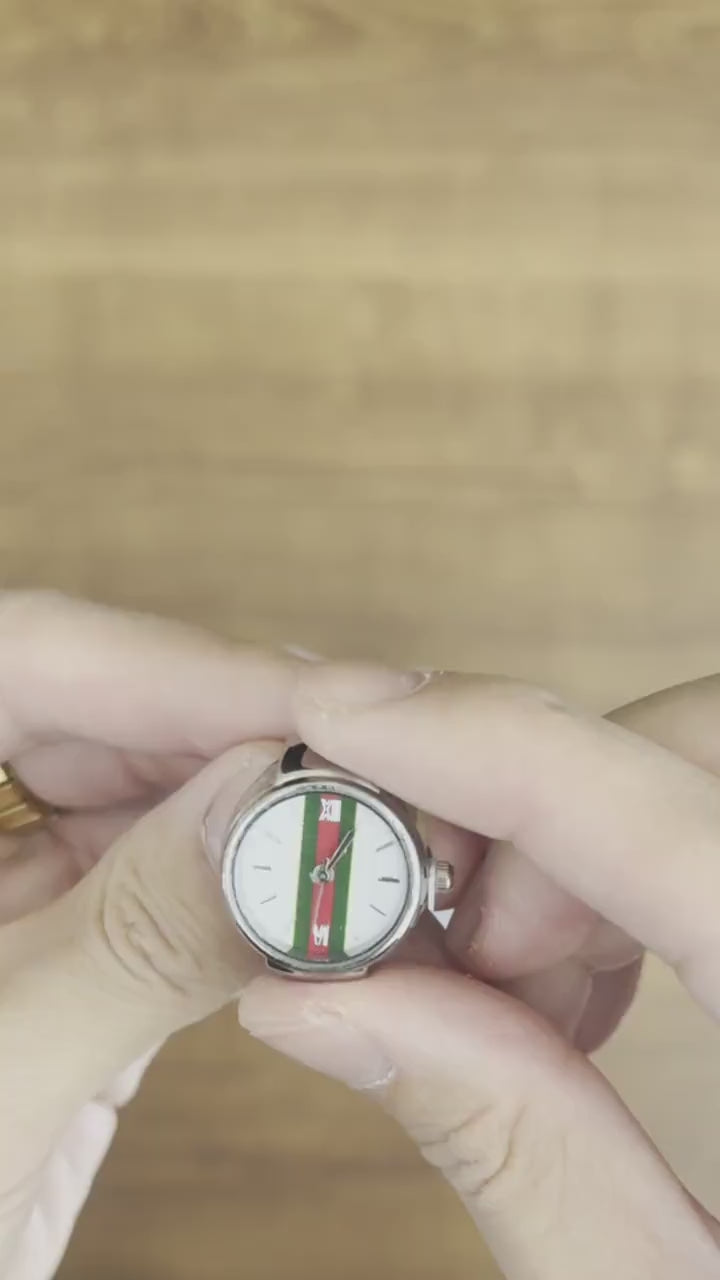 Mini Vintage Watch Ring