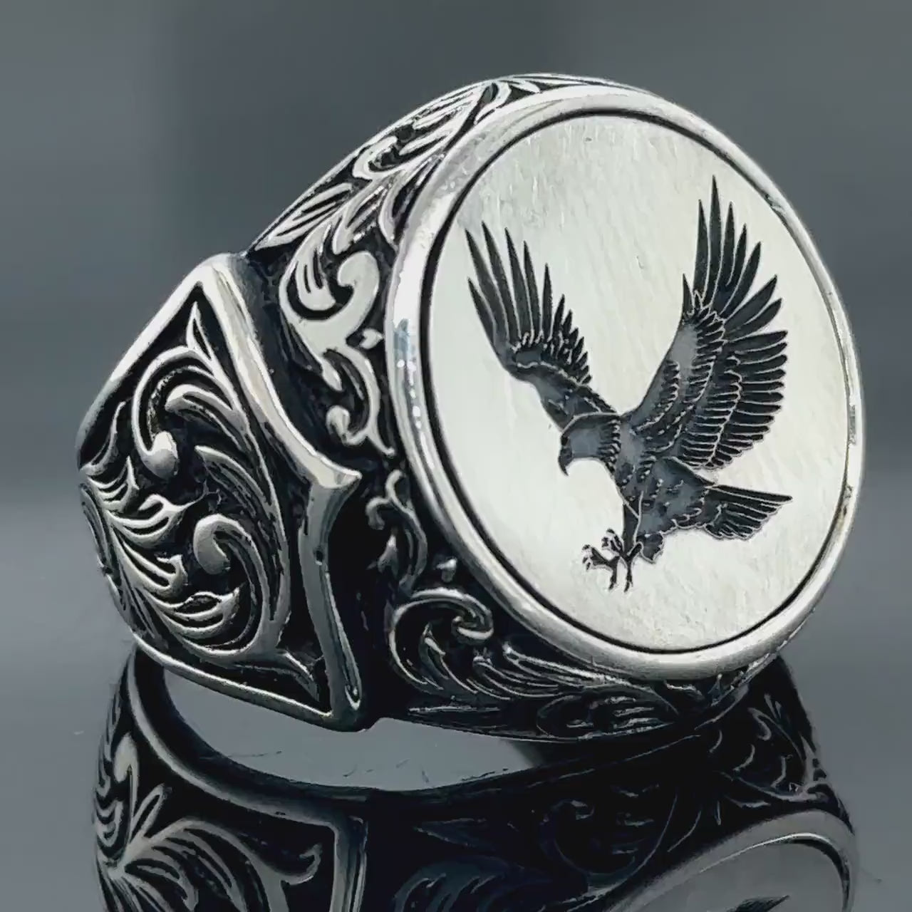 Eagle 925 Sterling Silver Ring