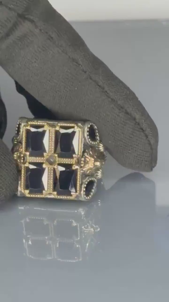 Turkish Handmade Jewelry 925 Sterling Silver Ring