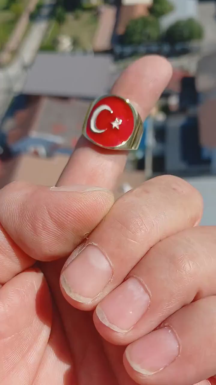 Round shaped Pinky Ring